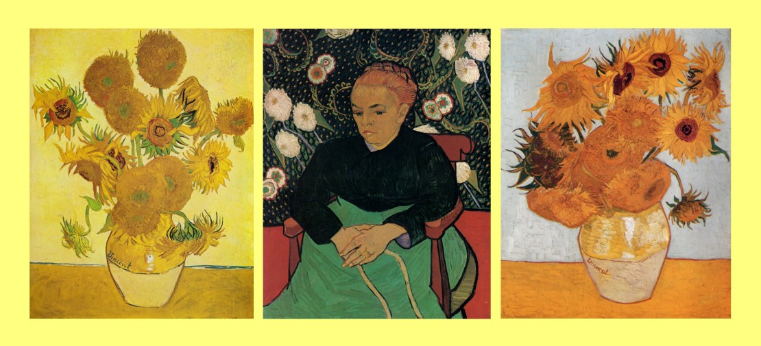 Vincent Van Gogh Triptych